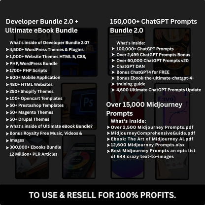 $65M PLR & MRR Bundle – Ready-to-Sell Digital Products for Passive Income
