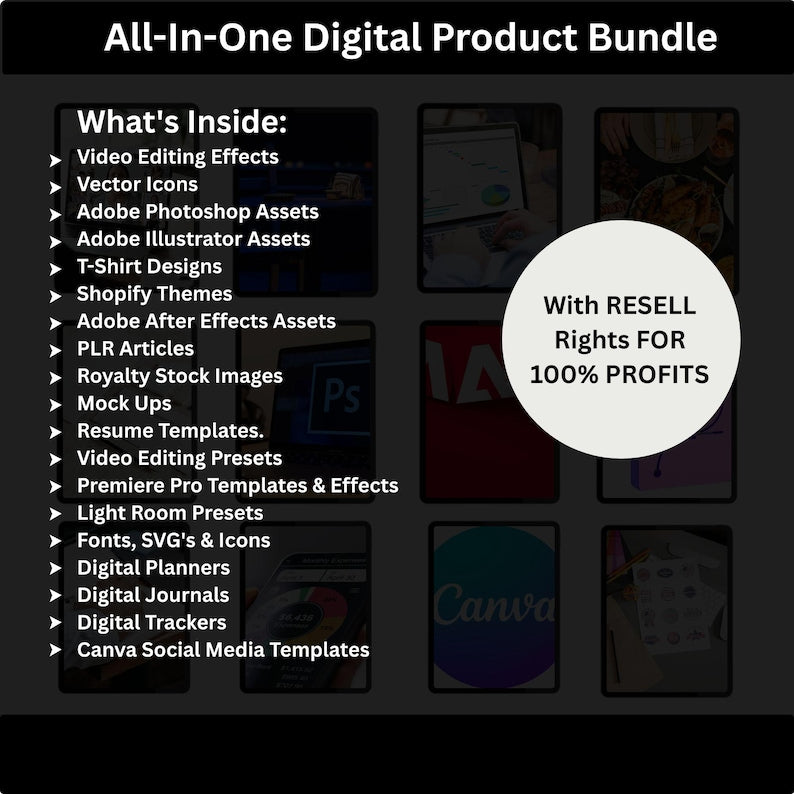 $65M PLR & MRR Bundle – Ready-to-Sell Digital Products for Passive Income