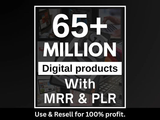 The $65M Ultimate PLR & MRR Bundle